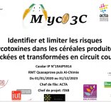 première page de présentation des résultats Myco3C