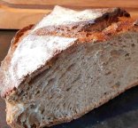 Photo de pain au levain bio