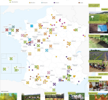 Cartographie des expérimentations bio des ITAs, version 2021