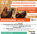 Flyer journée filière pondeuses Bretagne 2025