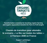 Rapport Chemin de transition pour atteindre le scénario « La Bio sur toutes les tables » à l'horizon 2040 en France