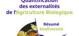 Couverture du résumé Biodiversité de l'Etude Externalités de l'AB