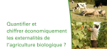 Couverture du rapport "Quantifier et chiffrer économiquement les externalités de l'agriculture biologique ?"