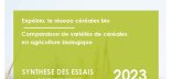 Couverture de la synthèse blé tendre 2023 - Expébio