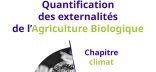 Couverture du chapitre "atténuation du changement climatique" de l'étude "Quantification des externalités de l'Agriculture Biologique"