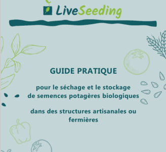 Visuel Livrable Guide pratique pour le séchage et stockage des semences potagères bio