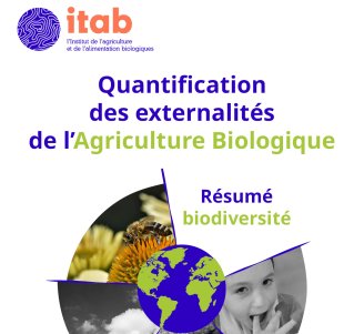 Couverture du résumé Biodiversité de l'Etude Externalités de l'AB