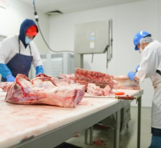 Atelier de transformation de viande