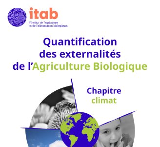 Couverture du chapitre "atténuation du changement climatique" de l'étude "Quantification des externalités de l'Agriculture Biologique"