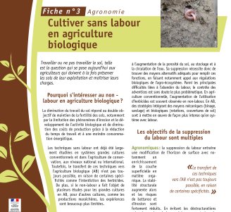Fiches DévAB : couverture fiche 3 Agronomie