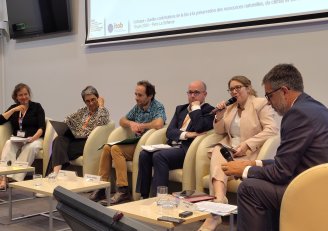 Photo de la table-ronde prise lors du Colloque sur les Externalités de l'AB